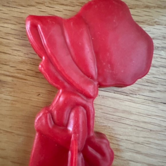 Vintage Holly Hobbie Plastic Cookie Cutters Set of 5 - Picture 6 of 10